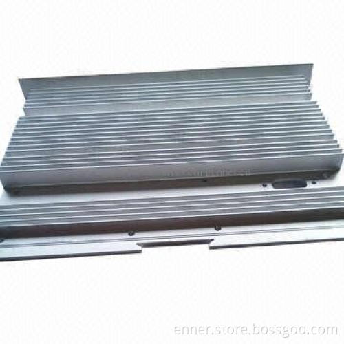 217.5*163.9*18mm Nature Anodized Extruded Aluminum Heat-sink, OEM/ODM Services Welcomed